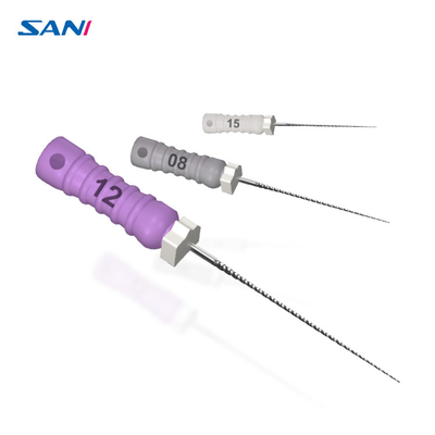 acheter La main dentaire d'acier inoxydable classe le paquet superbe des fichiers C 6pcs/pour le traitement de canal radiculaire online manufacture
