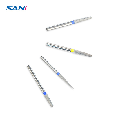 Paquet dentaire 11mm d'acier inoxydable Diamond Bur Set 5pcs/pour Handpiece à grande vitesse