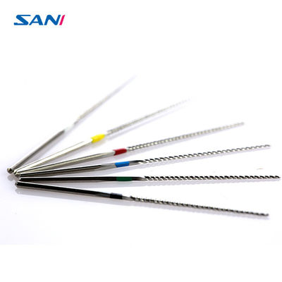 Acier inoxydable 6pcs/Box Endo Files Engine Use dentaire rotatoire