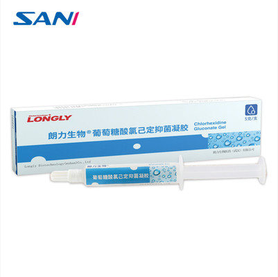 Gel de gluconate de Chlorhexidine pour la clinique/hôpital dentaires